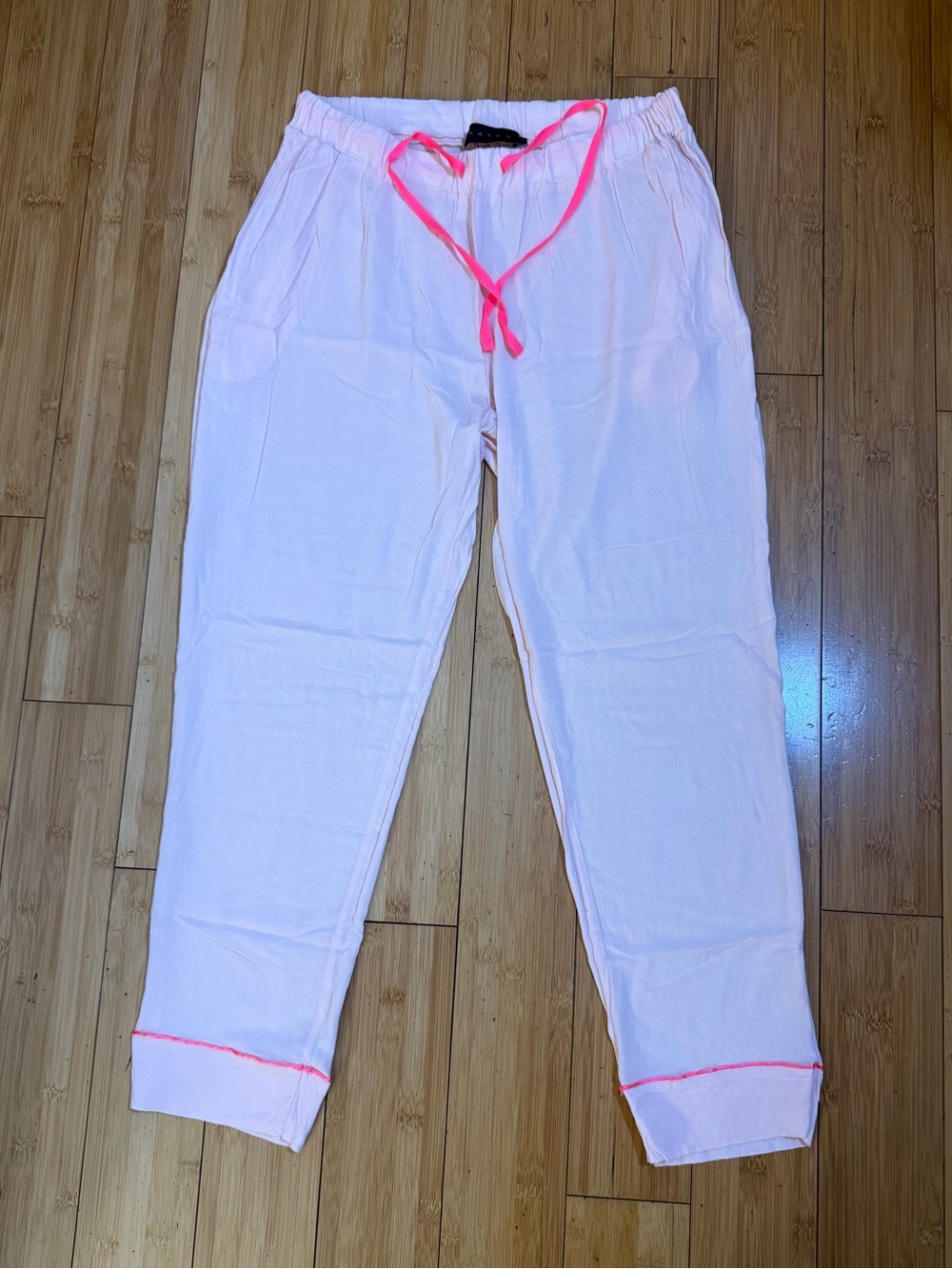 Hatch Pajama Set Pink Two Piece Top & Bottom Hatch Size 1 / 4-6 / S - Picture 7 of 12